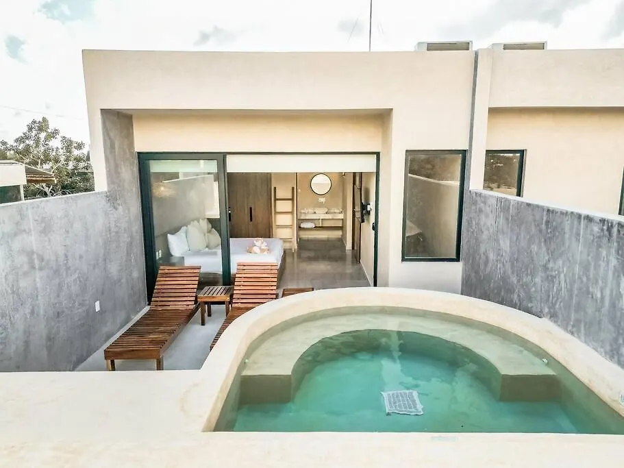 度假居 Koah Jungle Paradise Penthouse 图卢姆 墨西哥